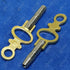 Set of 14 Keys for Key Winding Pocket Watch Size 00-12