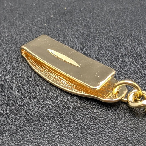 K24ゴールドプレート クリップ式 アルバートチェーン 喜平リンク