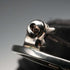 Vintage Sterling Silver Mackintosh Rose Art Nouveau Round Brooch