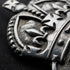 1938 British Vintage Sterling Silver ARP Warden Badge Pair by Royal Mint