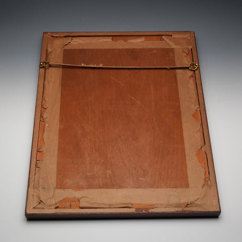 1948 British Royal Family King George VI and Queen Elizabeth Silver Wedding Anniversary Framed Photo Message