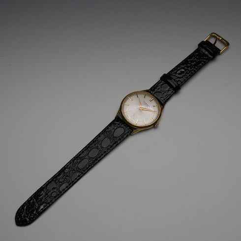 英國老式 J.W.Benson 男士機械錶 合金錶殼 17石 運行良好