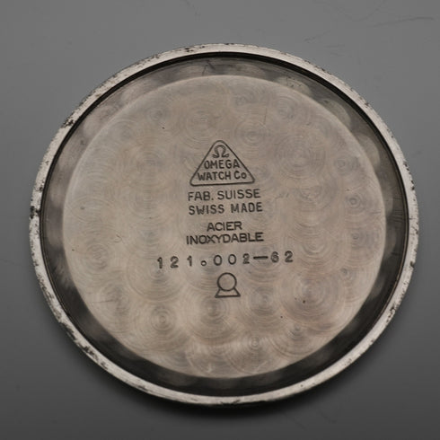 1962年頃 オメガ 紳士用 機械式腕時計 Ref121.002-62 Cal.269 ブラックダイヤル 動作良好