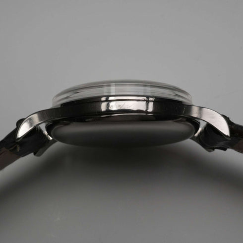 Circa 1958 Longines Men's Mechanical Watch Ref. 7137.1 Cal. 12.68Z Black Dial In good working order