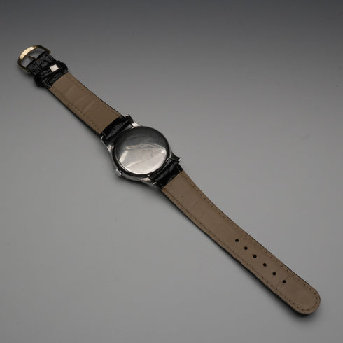 約1958年 浪琴 男士機械腕錶 型號7137.1 機芯12.68Z 黑面 運行良好