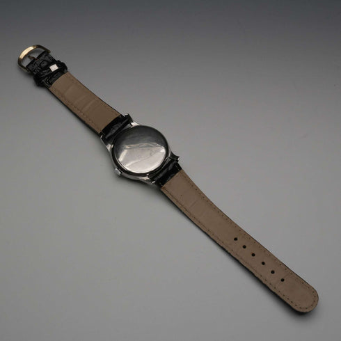 Circa 1958 Longines Men's Mechanical Watch Ref. 7137.1 Cal. 12.68Z Black Dial In good working order