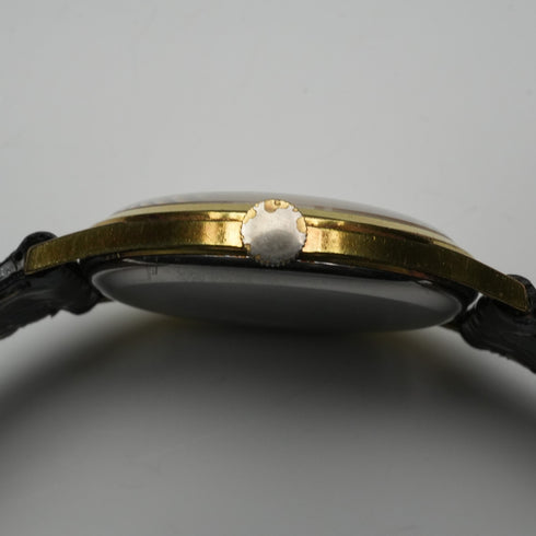 英國老式 J.W.Benson 男士機械錶 合金錶殼 17石 運行良好