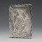 1873 Antique British Sterling Silver Card Case 56g GEORGE UNITE