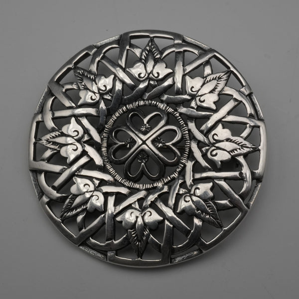 英國復古 純銀蘇格蘭設計大型胸針 Malcolm Gray