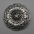 United Kingdom Vintage Sterling Silver Scottish Design Large Brooch by Malcolm Gray