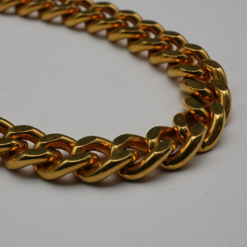 復古包金彈簧扣阿爾伯特鍊