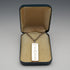 1977 British Vintage Sterling Silver Jubilee Ingot Pendant with Sterling Silver Chain Total 42.3g With Case