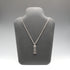1977 British Vintage Sterling Silver Jubilee Ingot Pendant with Sterling Silver Chain Total 42.3g With Case