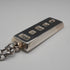 1977 British Vintage Sterling Silver Jubilee Ingot Pendant with Sterling Silver Chain Total 42.3g With Case