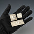 English Vintage Sterling Silver Edwardian Stamp Replica Ingot Set, Total 63g