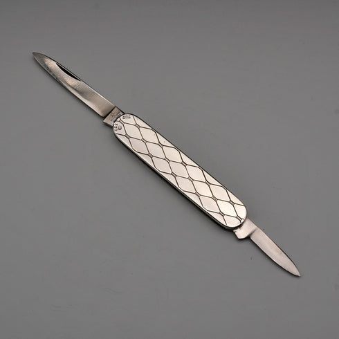 Scandinavian Vintage Georg Jensen Sterling Silver Handle Multi-Tool