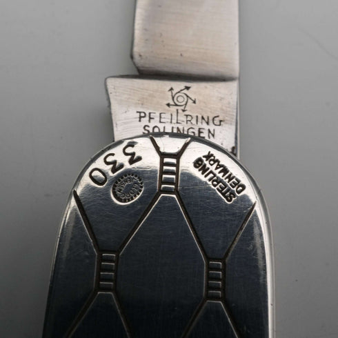 北歐復古 Georg Jensen 純銀握柄多功能工具