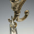 Vintage Spanish Botafumeiro Lantern-Shaped Metal Pocket Watch Stand