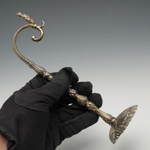 ヴィンテージ スペイン製 ボタフメイロ 灯籠型 金属製 懐中時計スタンド