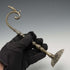 Vintage Spanish Botafumeiro Lantern-Shaped Metal Pocket Watch Stand