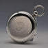 1880 British Antique Ornate Dial Key-Wind Silver Pocket Watch Working (No Hands - Junk)