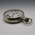 Swiss Antique Goliath Pocket Watch, 66mm Diameter, Skeleton Back, Alloy Case, Good Working Condition