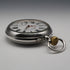 Swiss Antique Goliath Pocket Watch, 63mm Diameter, 800 Silver Case, Good Working Order