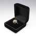 Vintage Dome Floral Marcasite Sterling Silver Ring (US Size 7.5)