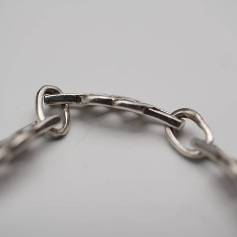 UK Vintage Celtic Knot Sterling Silver Ladies Bracelet 8.0g