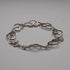 English Vintage Celtic Love Knot Sterling Silver Bracelet 10.7g