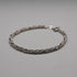 Vintage Twisted Rope Style Sterling Silver Bracelet 6.8g