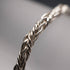 Vintage Twisted Rope Style Sterling Silver Bracelet 6.8g