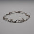 UK Vintage Macintosh Rose Sterling Silver Bracelet 7.5g Carrick