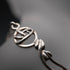 UK Vintage Macintosh Rose Sterling Silver Bracelet 7.5g Carrick