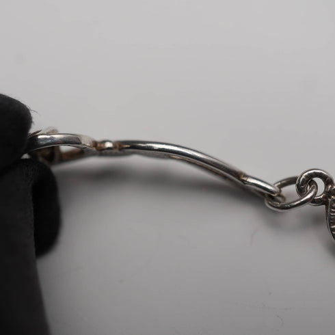 UK Vintage Macintosh Rose Sterling Silver Bracelet 7.5g Carrick