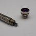 Antique Silver Amethyst Propelling Pencil 89-118mm