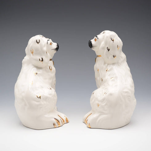 British Vintage Beswick Staffordshire Dog 1378-6 Height 13.5cm