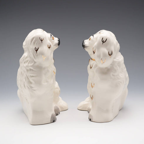 British Vintage Beswick Staffordshire Dog 1378-6 Height 13.5cm