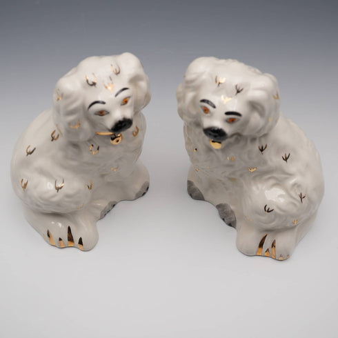 British Vintage Beswick Staffordshire Dog 1378-6 Height 13.5cm