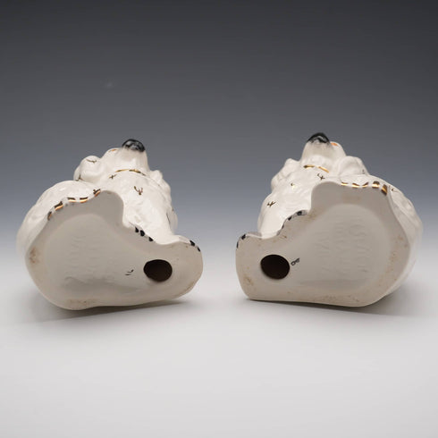 英國老式 Beswick 貝斯維克 史塔福郡犬 1378-6 高度 13.5 公分
