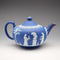 English Antique Wedgwood Teapot Jasperware Wedgwood Blue