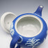 English Antique Wedgwood Teapot Jasperware Wedgwood Blue