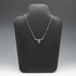 UK Vintage Sterling Silver Mackintosh Rose Drop Necklace with Case 40cm 8g