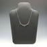 UK Vintage Sterling Silver Rennie Mackintosh Triple Drop Necklace 42cm 8g