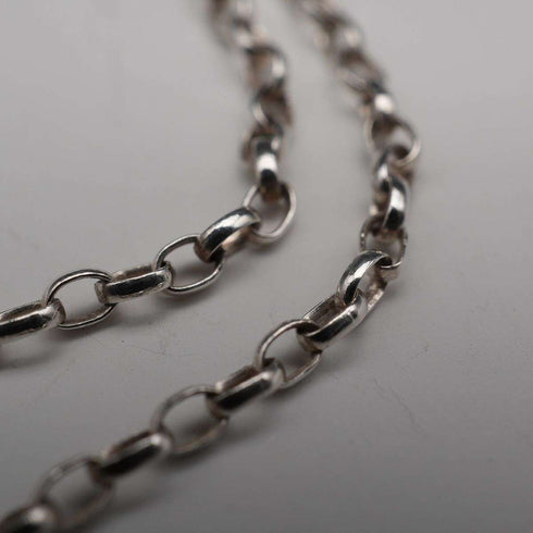 UK Vintage Sterling Silver Rennie Mackintosh Triple Drop Necklace 42cm 8g