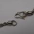Vintage Sterling Silver Twist Rope Chain Necklace 50cm 28g