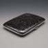 c. 1898 Antique Austrian 900 Silver Niello Inlaid Cigarette Case 124g