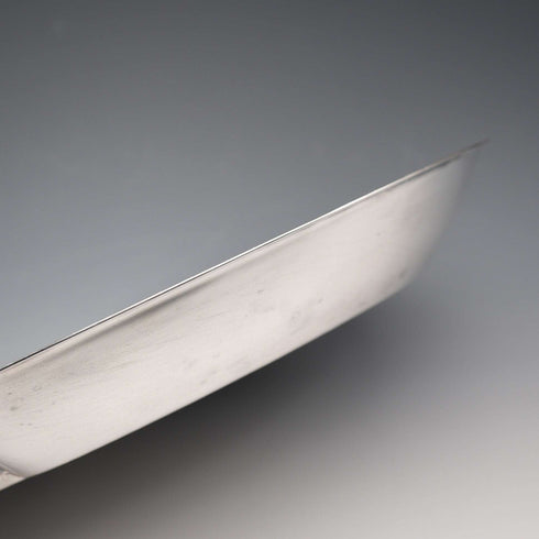 British Vintage Silver Plate Oval Dish by Barker Ellis