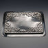 British Antique Silver Plated Rectangular Vanity Tray by John Collyer & Co