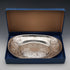 英國復古鍍銀橢圓形餐盤 Mappin&Webb 附原盒 極美品